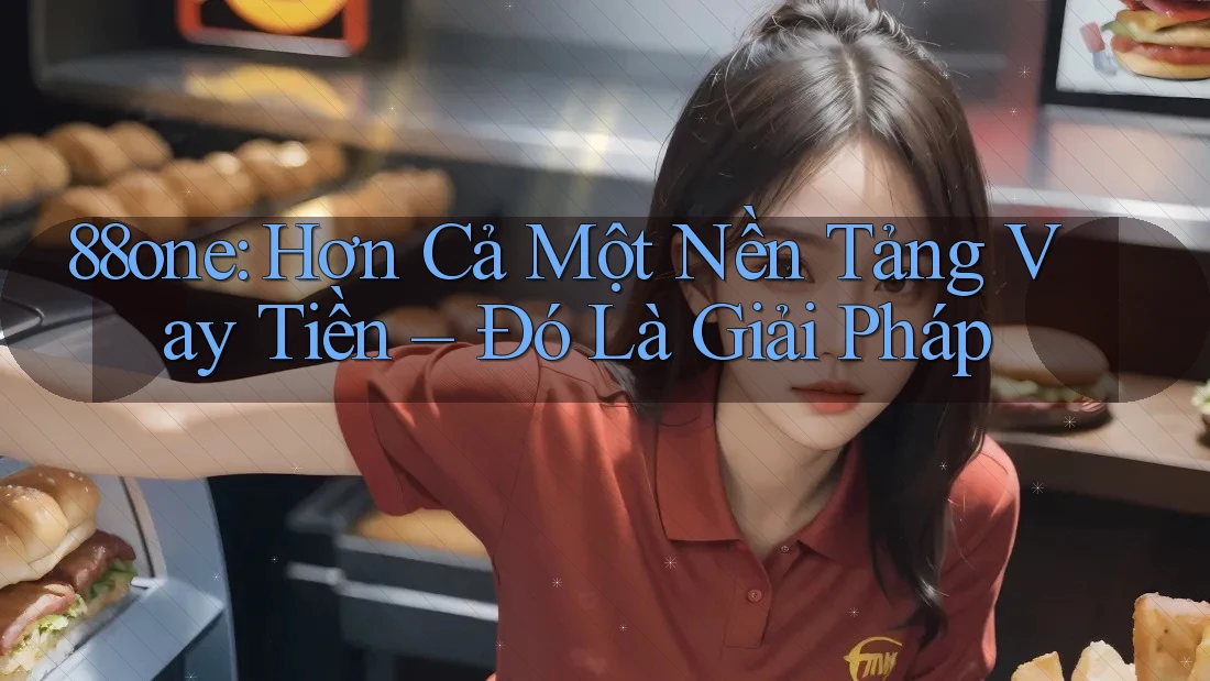 88one: Hơn Cả Một Nền Tảng Vay Tiền – Đó Là Giải Pháp