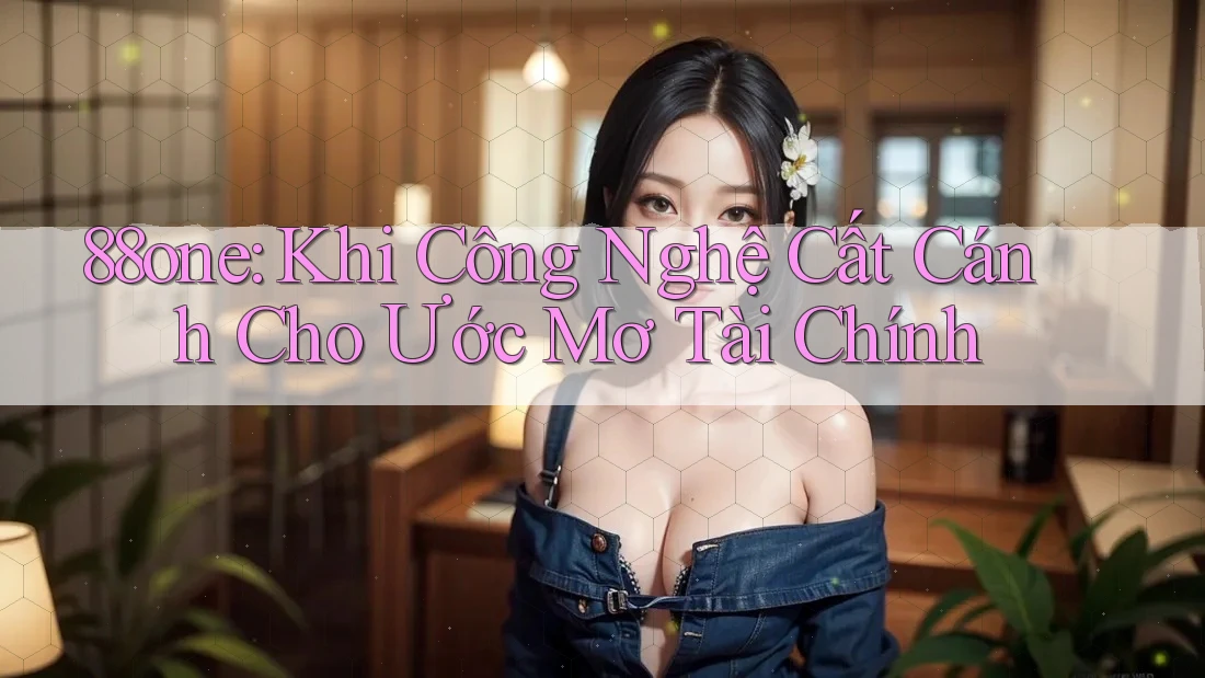 88one: Khi Công Nghệ Cất Cánh Cho Ước Mơ Tài Chính 88one: Khi Công Nghệ Cất Cánh Cho Ước Mơ Tài Chính