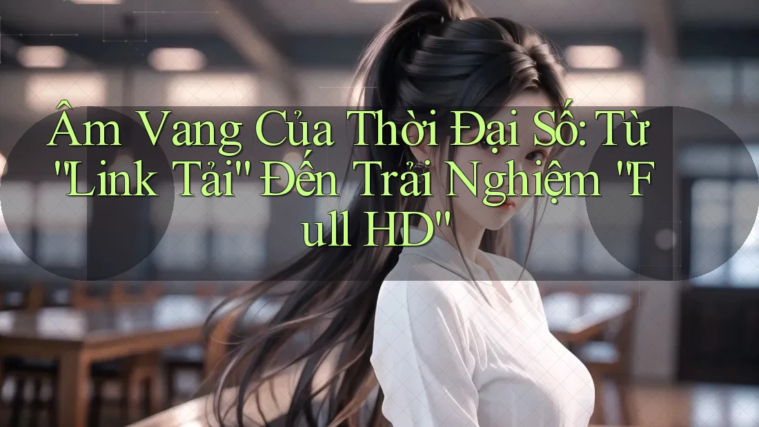 Âm Vang Của Thời Đại Số: Từ “Link Tải” Đến Trải Nghiệm “Full HD” Âm Vang Của Thời Đại Số: Từ “Link Tải” Đến Trải Nghiệm “Full HD”