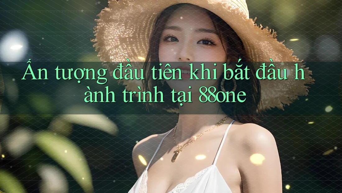 Ấn tượng đầu tiên khi bắt đầu hành trình tại 88one Ấn tượng đầu tiên khi bắt đầu hành trình tại 88one