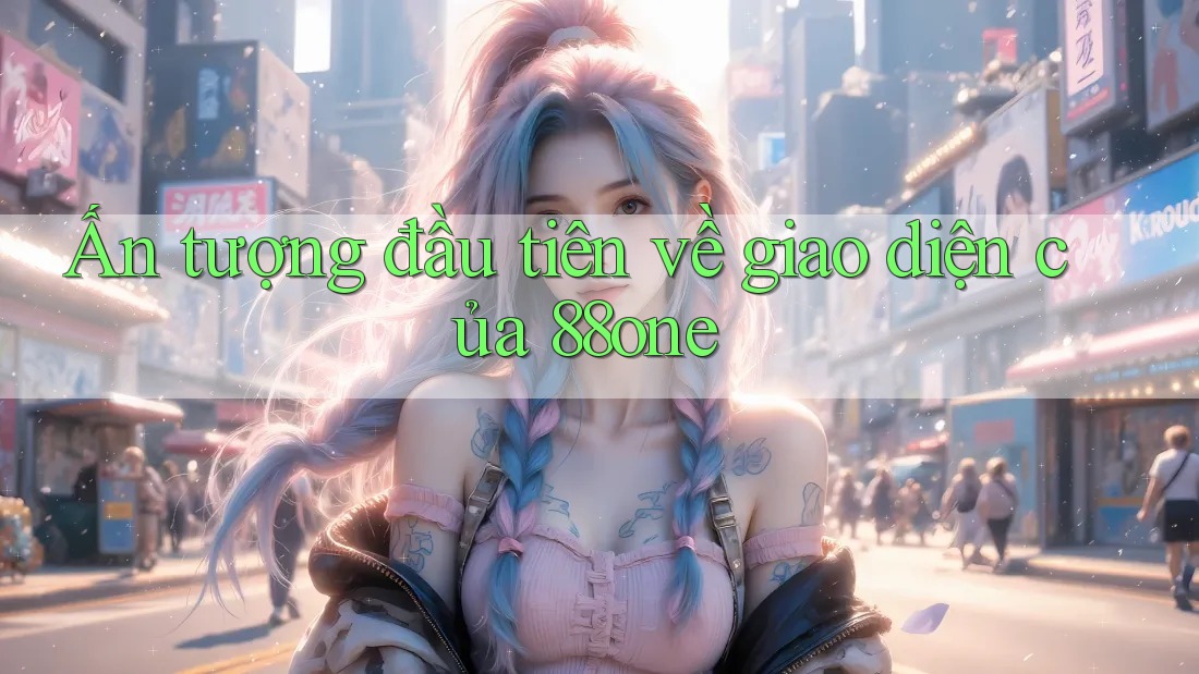 Ấn tượng đầu tiên về giao diện của 88one Ấn tượng đầu tiên về giao diện của 88one