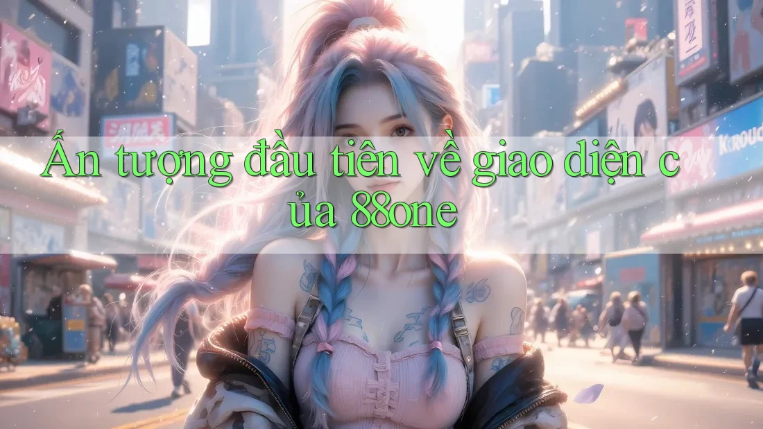 Ấn tượng đầu tiên về giao diện của 88one Ấn tượng đầu tiên về giao diện của 88one
