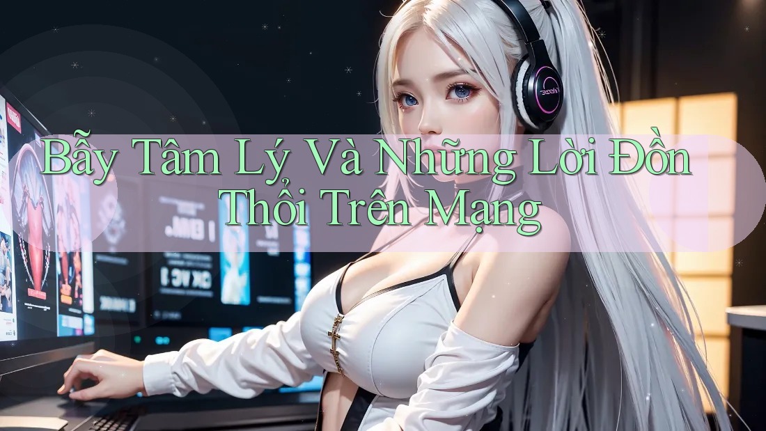 Bẫy Tâm Lý Và Những Lời Đồn Thổi Trên Mạng Bẫy Tâm Lý Và Những Lời Đồn Thổi Trên Mạng