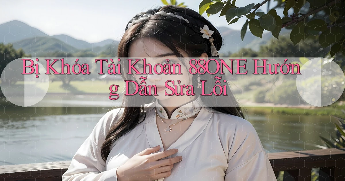 bị khóa tài khoản 88one hướng dẫn sửa lỗi