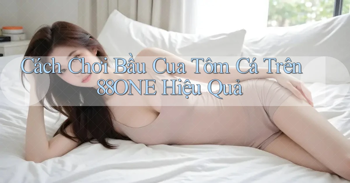 cách chơi bầu cua tôm cá trên 88one hiệu quả