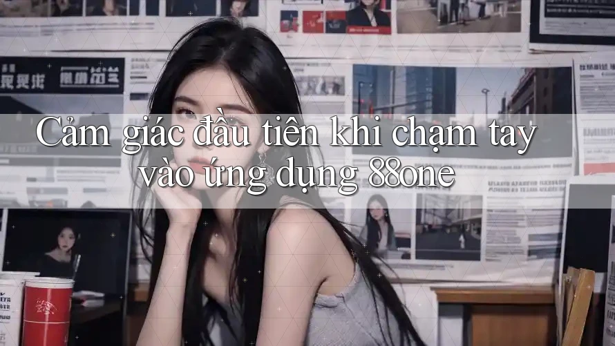 Cảm giác đầu tiên khi chạm tay vào ứng dụng 88one Cảm giác đầu tiên khi chạm tay vào ứng dụng 88one