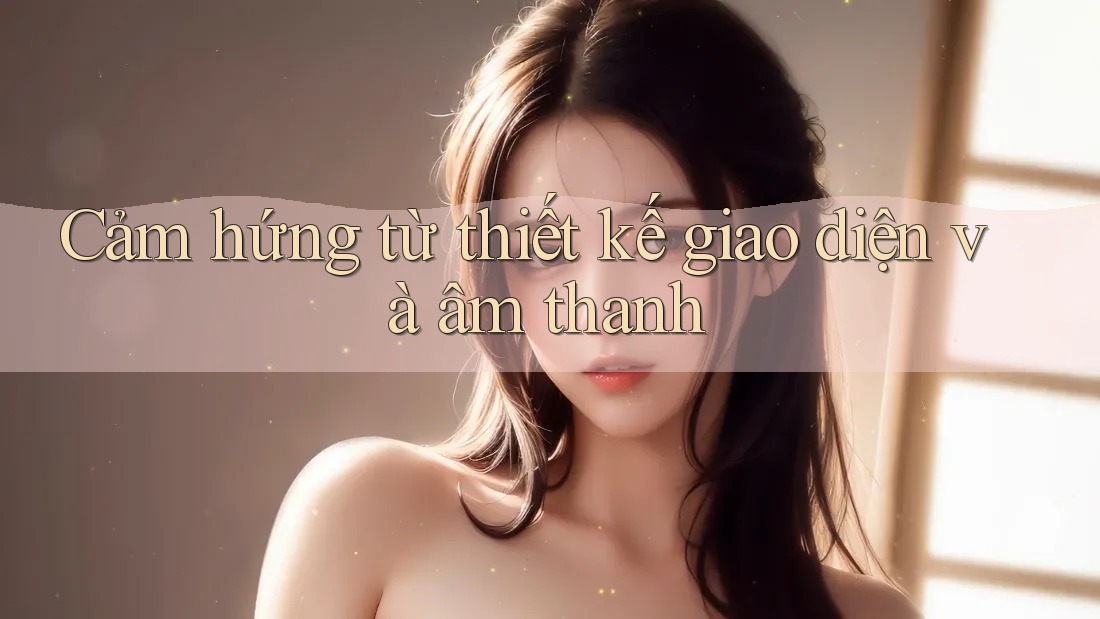 Cảm hứng từ thiết kế giao diện và âm thanh Cảm hứng từ thiết kế giao diện và âm thanh