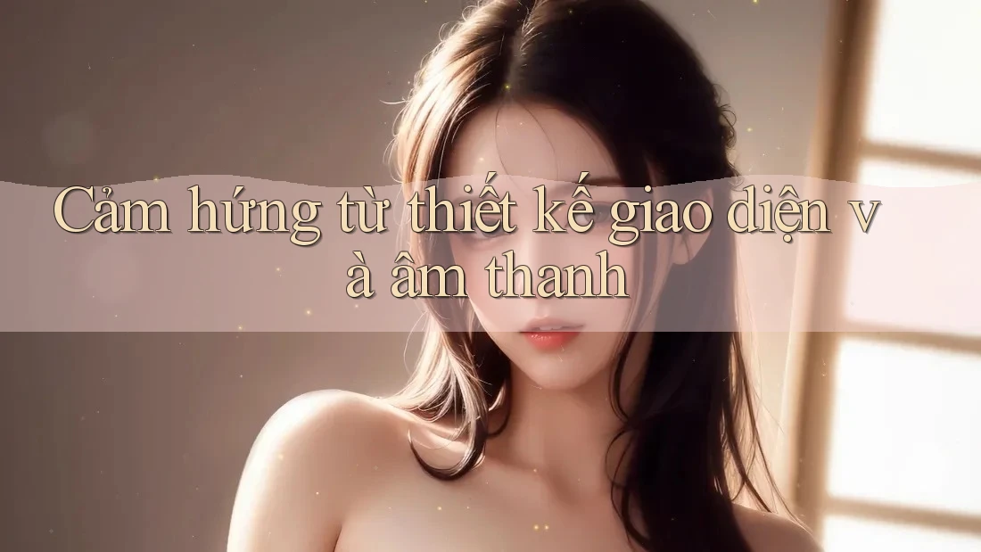 Cảm hứng từ thiết kế giao diện và âm thanh Cảm hứng từ thiết kế giao diện và âm thanh