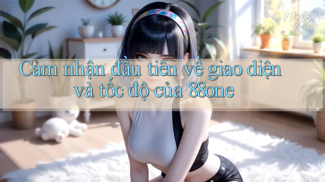 Cảm nhận đầu tiên về giao diện và tốc độ của 88one Cảm nhận đầu tiên về giao diện và tốc độ của 88one
