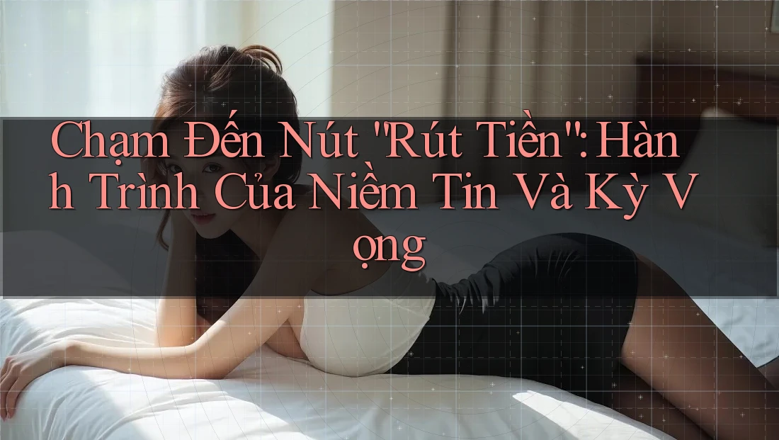 Chạm Đến Nút “Rút Tiền”: Hành Trình Của Niềm Tin Và Kỳ Vọng Chạm Đến Nút “Rút Tiền”: Hành Trình Của Niềm Tin Và Kỳ Vọng