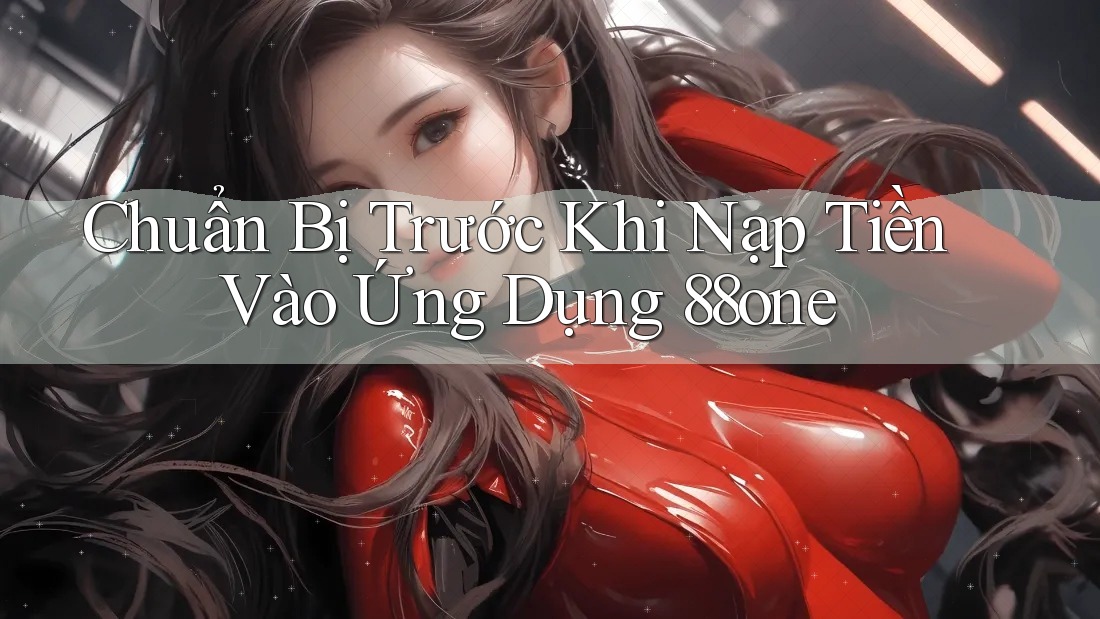 Chuẩn Bị Trước Khi Nạp Tiền Vào Ứng Dụng 88one Chuẩn Bị Trước Khi Nạp Tiền Vào Ứng Dụng 88one