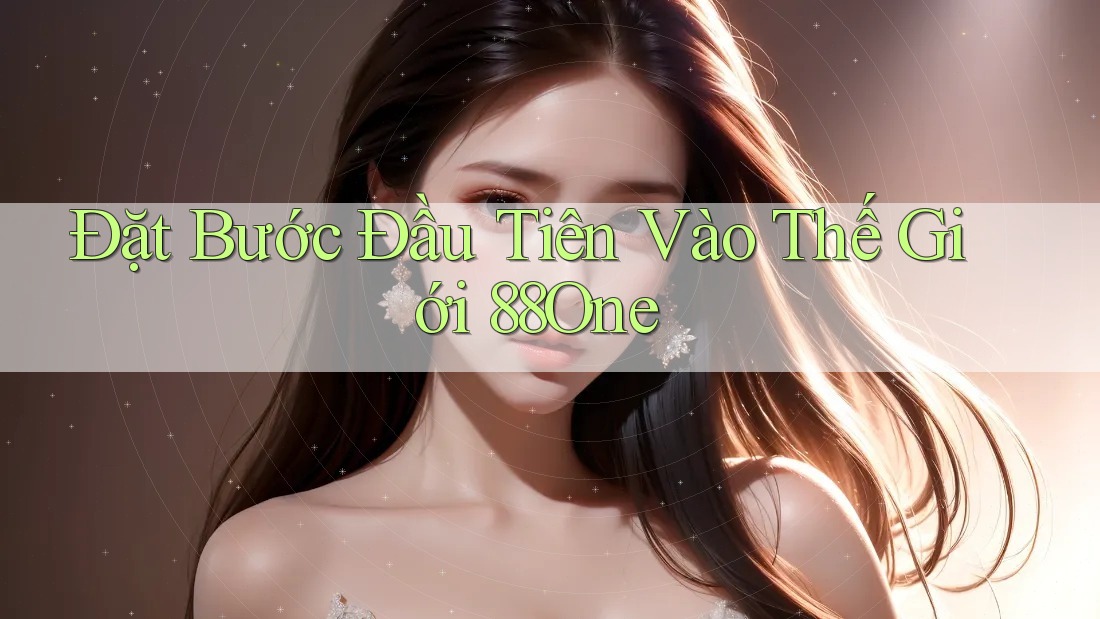 Đặt Bước Đầu Tiên Vào Thế Giới 88One Đặt Bước Đầu Tiên Vào Thế Giới 88One