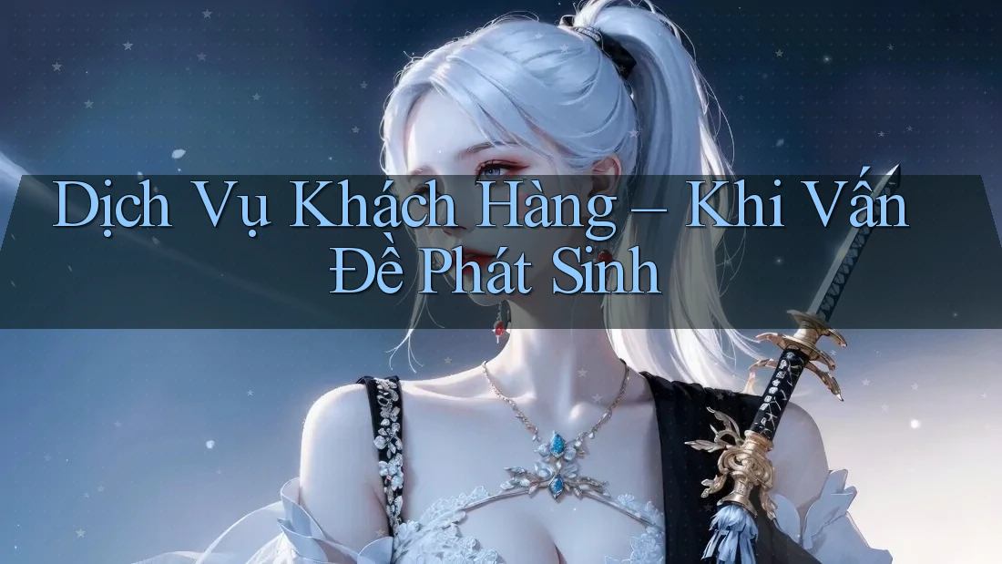 Dịch Vụ Khách Hàng – Khi Vấn Đề Phát Sinh Dịch Vụ Khách Hàng – Khi Vấn Đề Phát Sinh