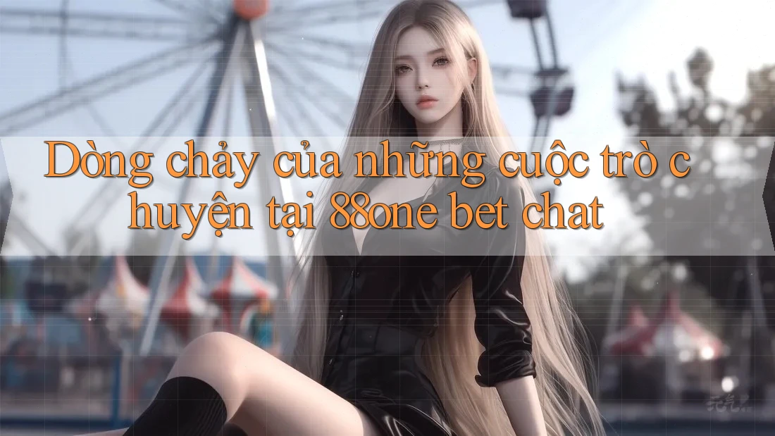 Dòng chảy của những cuộc trò chuyện tại 88one bet chat Dòng chảy của những cuộc trò chuyện tại 88one bet chat