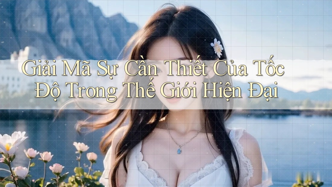 Giải Mã Sự Cần Thiết Của Tốc Độ Trong Thế Giới Hiện Đại Giải Mã Sự Cần Thiết Của Tốc Độ Trong Thế Giới Hiện Đại