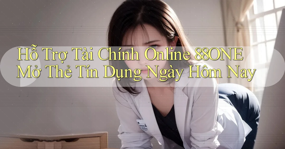 hỗ trợ tài chính online 88one mở thẻ tín dụng ngày hôm nay