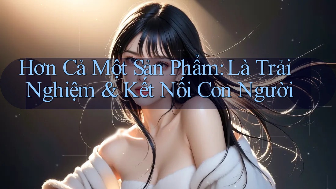 Hơn Cả Một Sản Phẩm: Là Trải Nghiệm & Kết Nối Con Người Hơn Cả Một Sản Phẩm: Là Trải Nghiệm & Kết Nối Con Người