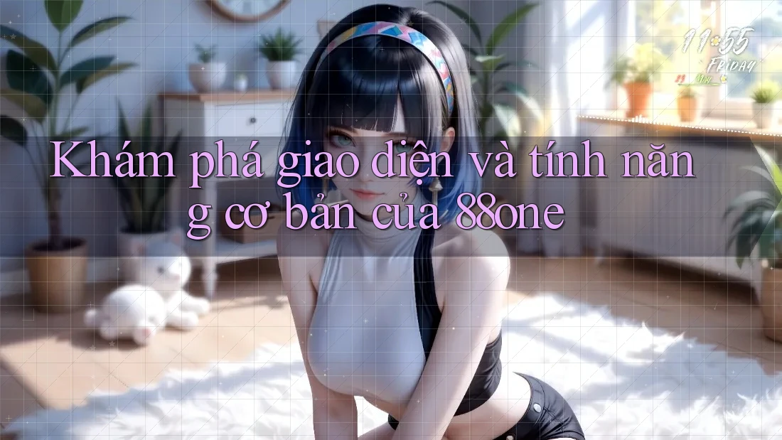 Khám phá giao diện và tính năng cơ bản của 88one Khám phá giao diện và tính năng cơ bản của 88one