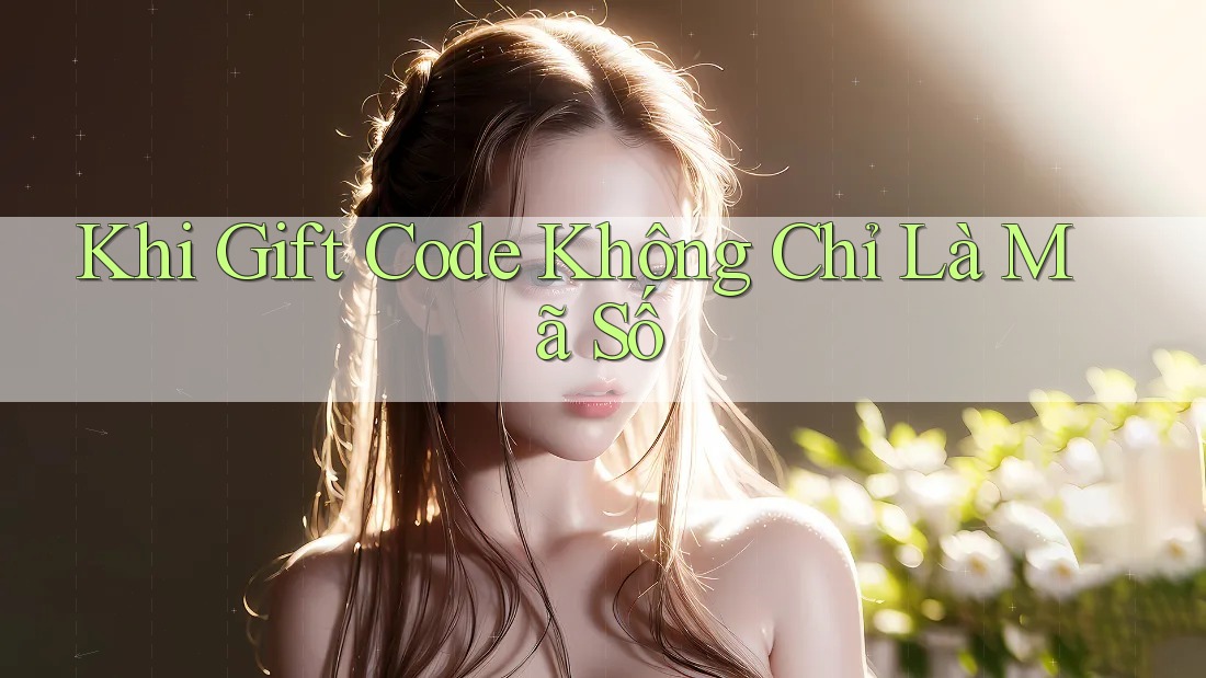 Khi Gift Code Không Chỉ Là Mã Số Khi Gift Code Không Chỉ Là Mã Số
