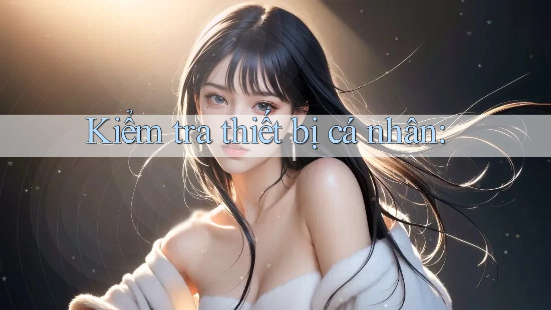 Kiểm tra thiết bị cá nhân: