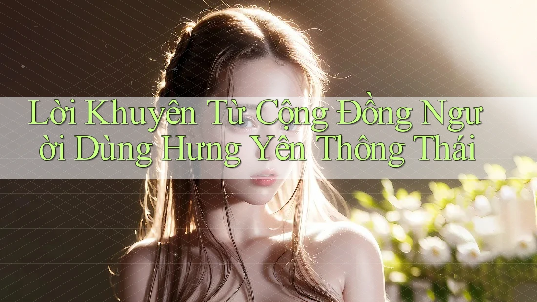 Lời Khuyên Từ Cộng Đồng Người Dùng Hưng Yên Thông Thái