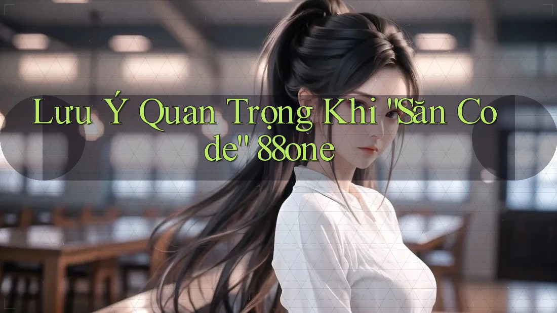 Lưu Ý Quan Trọng Khi “Săn Code” 88one