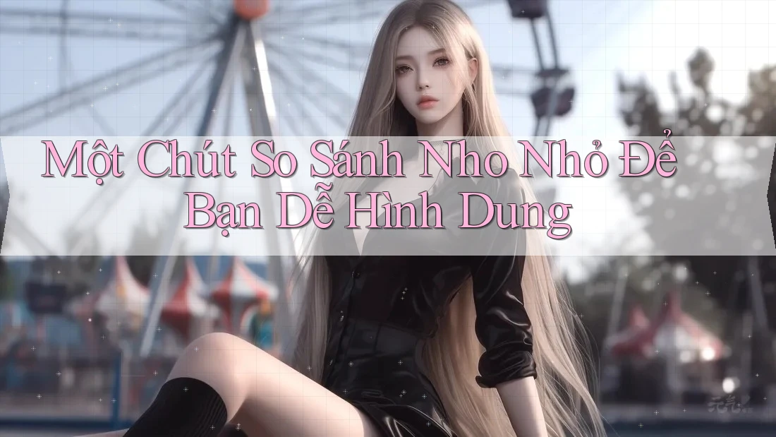 Một Chút So Sánh Nho Nhỏ Để Bạn Dễ Hình Dung Một Chút So Sánh Nho Nhỏ Để Bạn Dễ Hình Dung