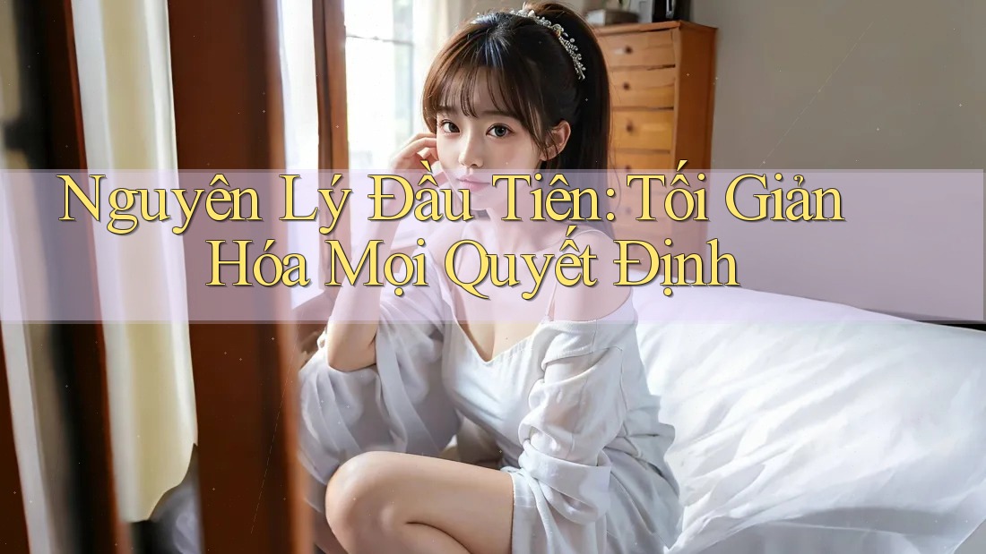 Nguyên Lý Đầu Tiên: Tối Giản Hóa Mọi Quyết Định Nguyên Lý Đầu Tiên: Tối Giản Hóa Mọi Quyết Định