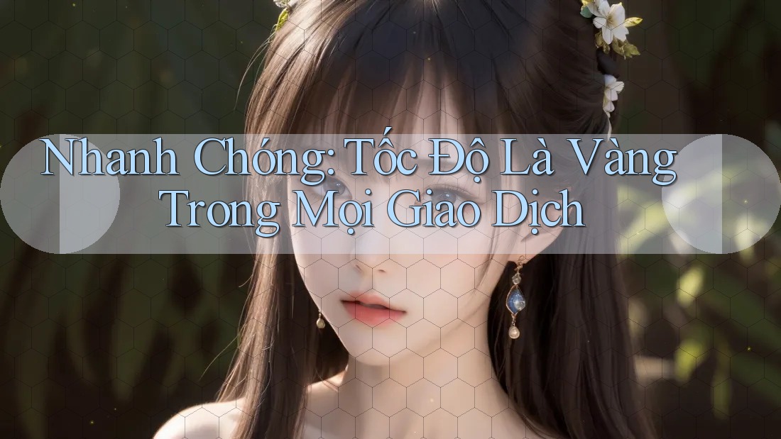 Nhanh Chóng: Tốc Độ Là Vàng Trong Mọi Giao Dịch Nhanh Chóng: Tốc Độ Là Vàng Trong Mọi Giao Dịch
