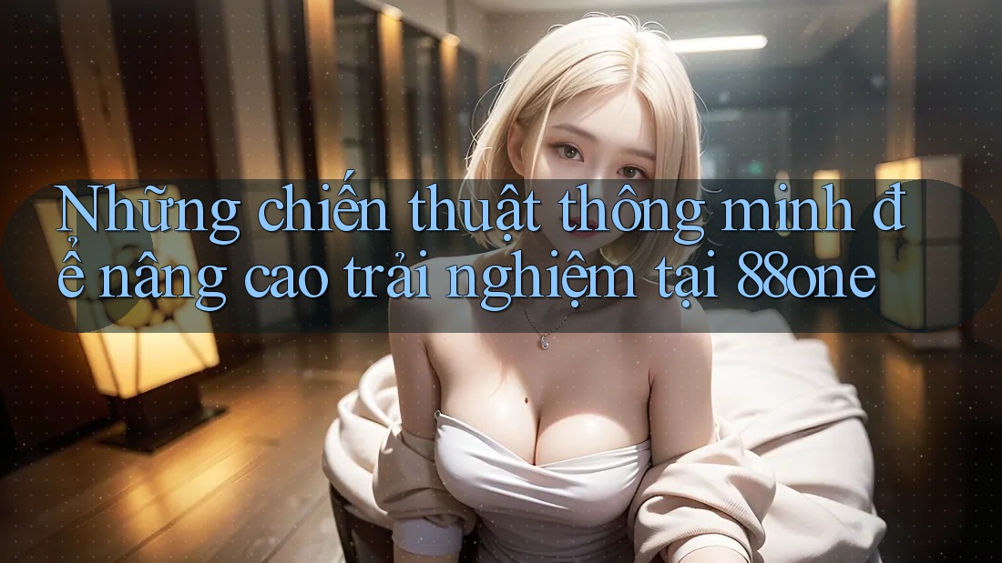 Những chiến thuật thông minh để nâng cao trải nghiệm tại 88one Những chiến thuật thông minh để nâng cao trải nghiệm tại 88one