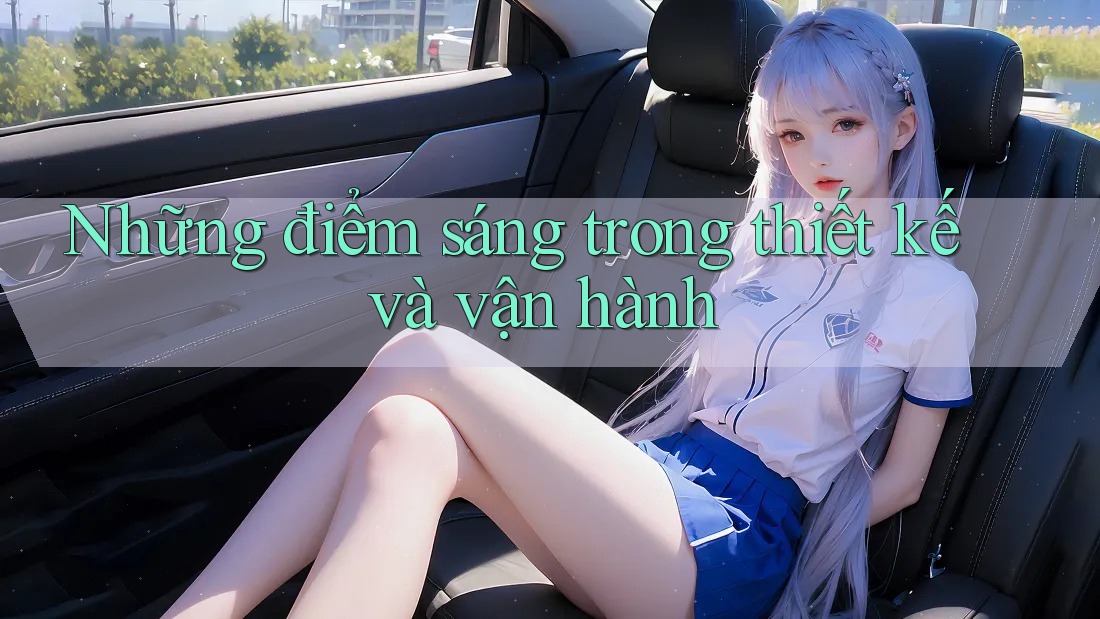 Những điểm sáng trong thiết kế và vận hành Những điểm sáng trong thiết kế và vận hành