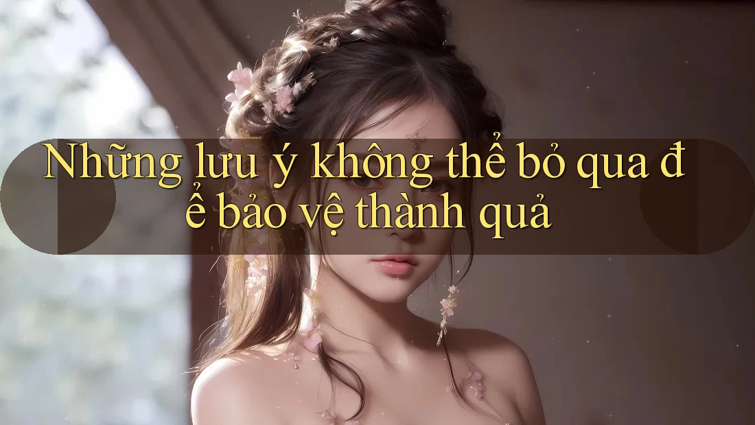 Những lưu ý không thể bỏ qua để bảo vệ thành quả Những lưu ý không thể bỏ qua để bảo vệ thành quả