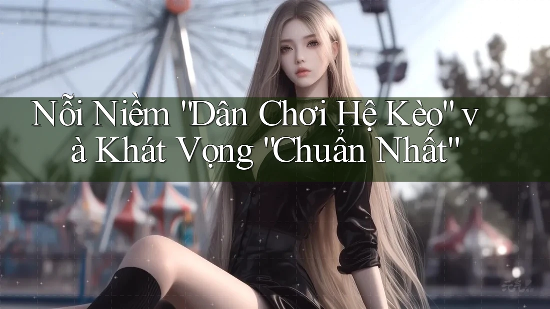 Nỗi Niềm “Dân Chơi Hệ Kèo” và Khát Vọng “Chuẩn Nhất” Nỗi Niềm “Dân Chơi Hệ Kèo” và Khát Vọng “Chuẩn Nhất”