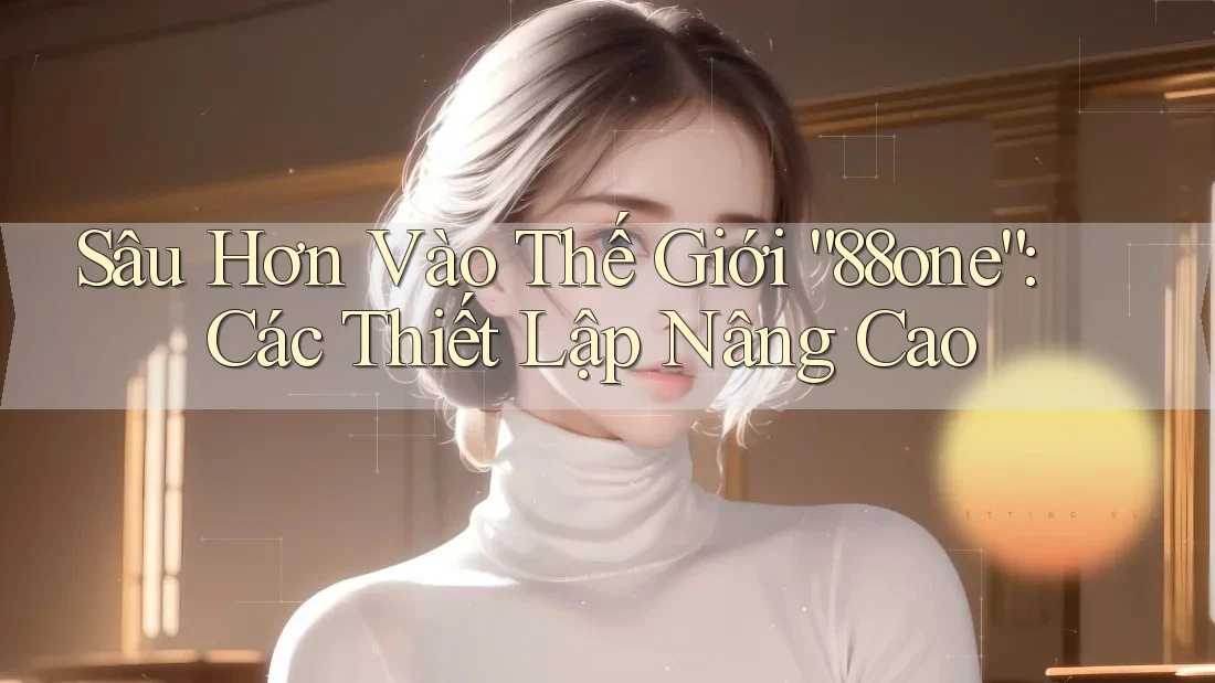 Sâu Hơn Vào Thế Giới “88one”: Các Thiết Lập Nâng Cao
