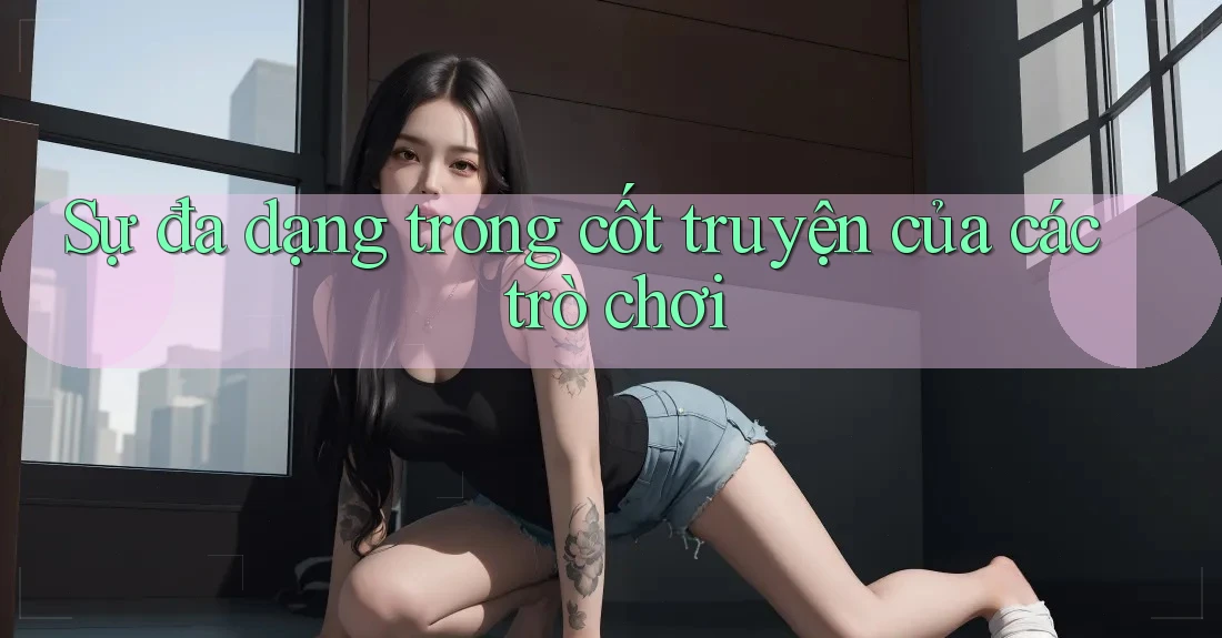 Sự đa dạng trong cốt truyện của các trò chơi