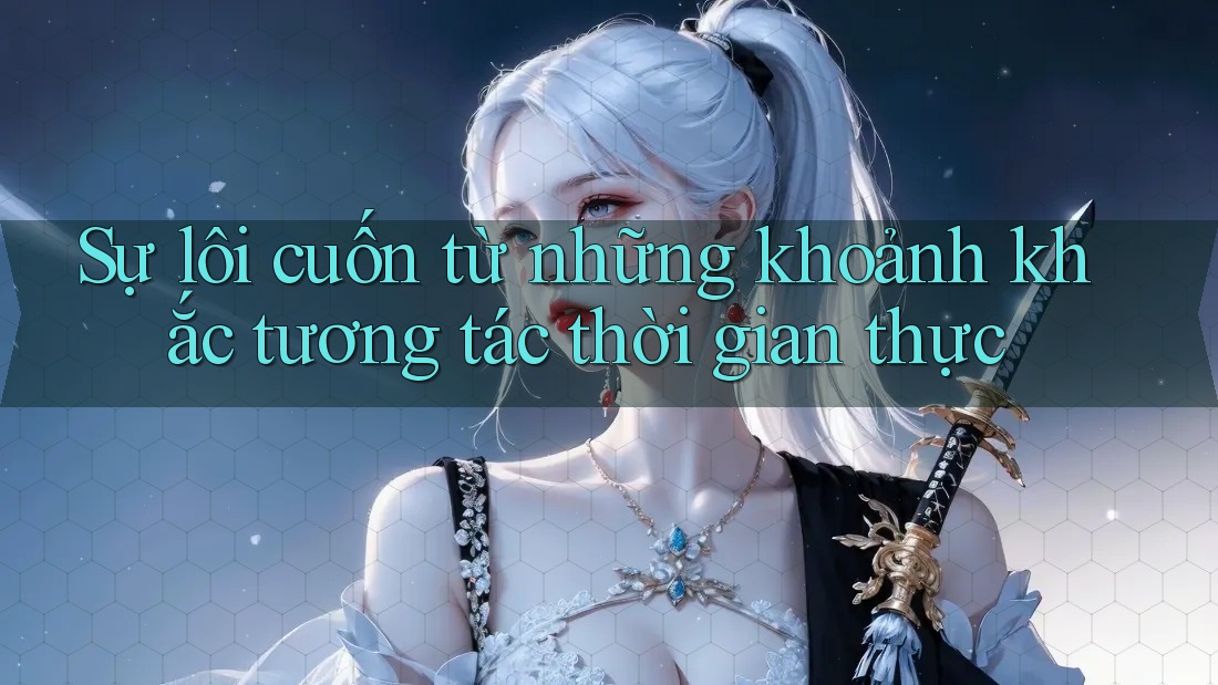 Sự lôi cuốn từ những khoảnh khắc tương tác thời gian thực Sự lôi cuốn từ những khoảnh khắc tương tác thời gian thực