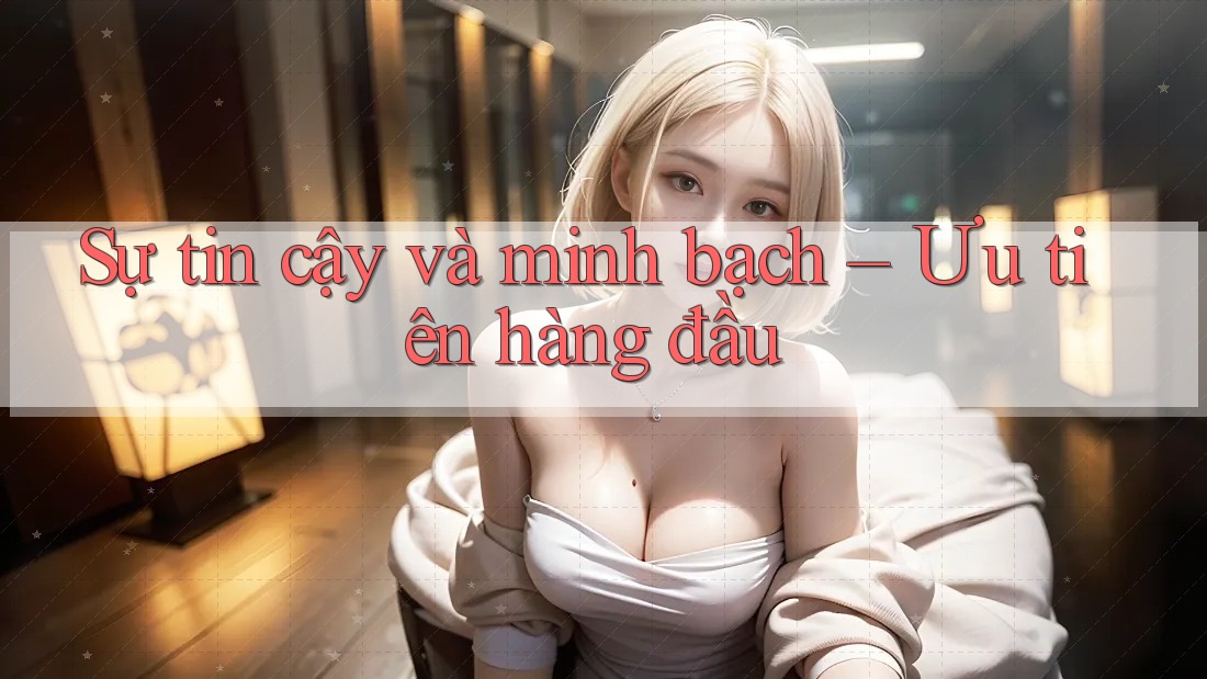 Sự tin cậy và minh bạch – Ưu tiên hàng đầu Sự tin cậy và minh bạch – Ưu tiên hàng đầu