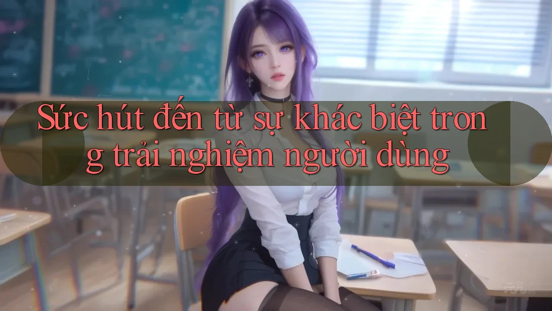 Sức hút đến từ sự khác biệt trong trải nghiệm người dùng Sức hút đến từ sự khác biệt trong trải nghiệm người dùng