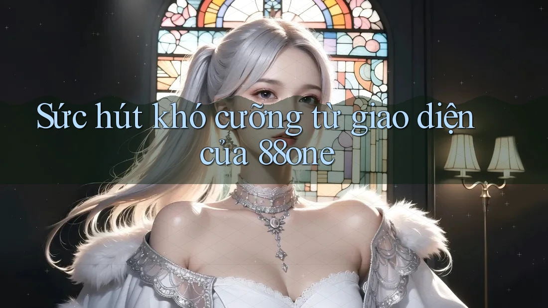 Sức hút khó cưỡng từ giao diện của 88one Sức hút khó cưỡng từ giao diện của 88one