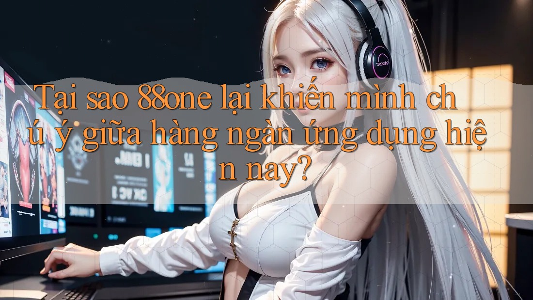 Tại sao 88one lại khiến mình chú ý giữa hàng ngàn ứng dụng hiện nay? Tại sao 88one lại khiến mình chú ý giữa hàng ngàn ứng dụng hiện nay?