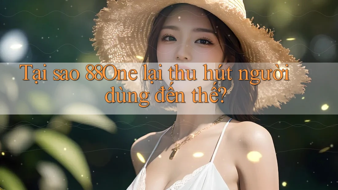 Tại sao 88one lại thu hút người dùng đến thế? Tại sao 88one lại thu hút người dùng đến thế?