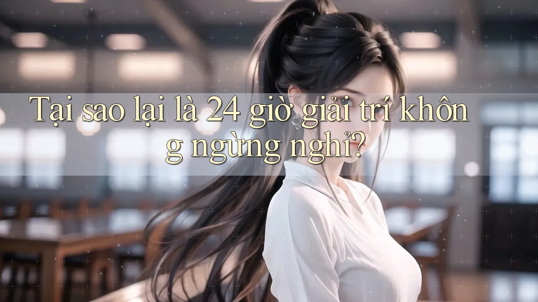 Tại sao lại là 24 giờ giải trí không ngừng nghỉ? Tại sao lại là 24 giờ giải trí không ngừng nghỉ?