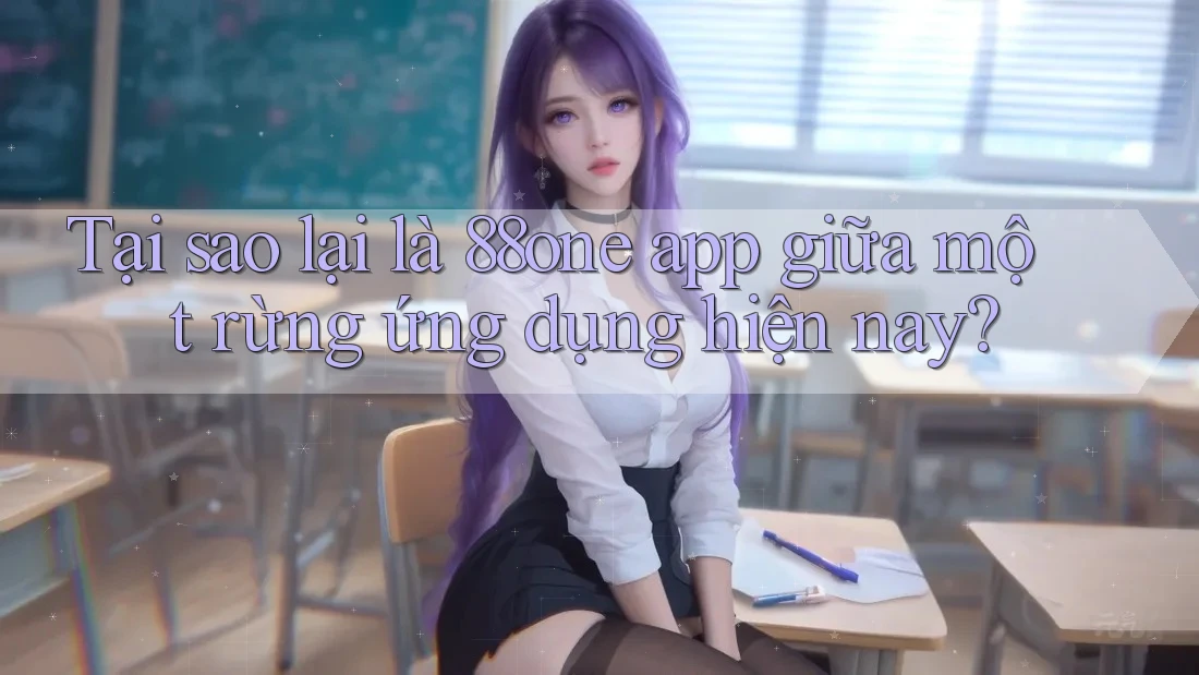 Tại sao lại là 88one app giữa một rừng ứng dụng hiện nay? Tại sao lại là 88one app giữa một rừng ứng dụng hiện nay?
