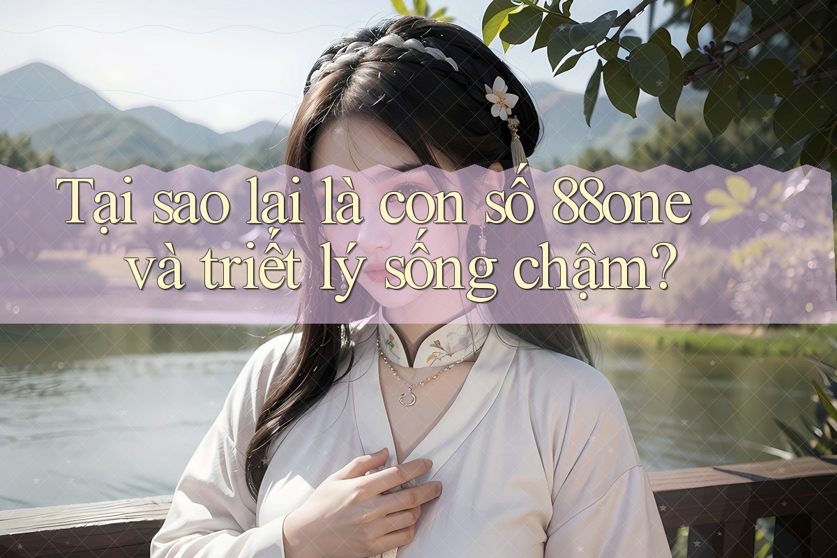 Tại sao lại là con số 88one và triết lý sống chậm? Tại sao lại là con số 88one và triết lý sống chậm?