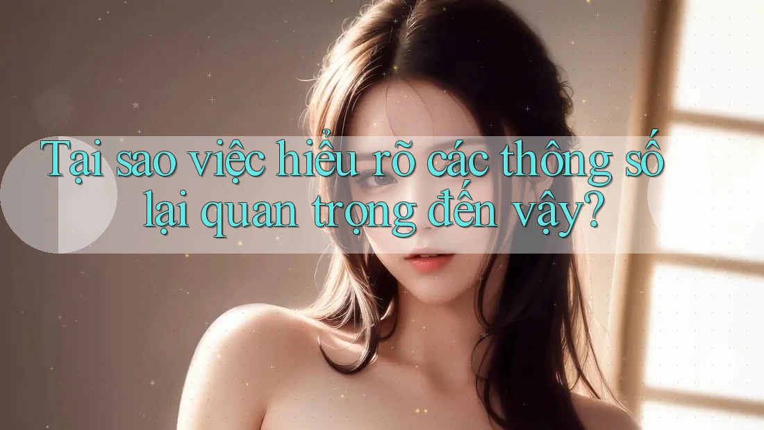 Tại sao việc hiểu rõ các thông số lại quan trọng đến vậy? Tại sao việc hiểu rõ các thông số lại quan trọng đến vậy?