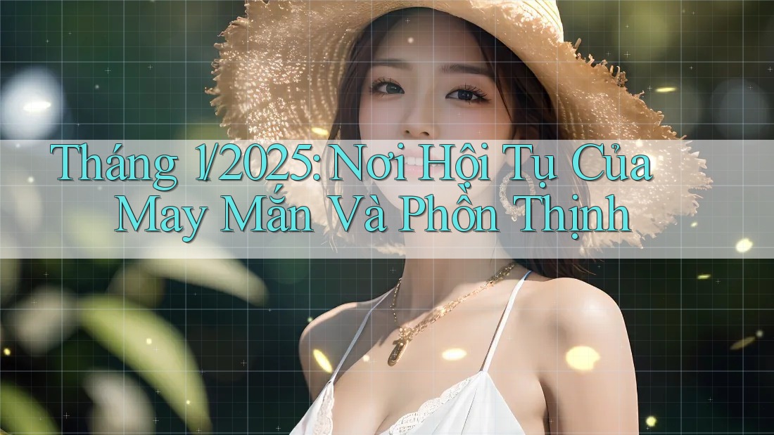 Tháng 1/2025: Nơi Hội Tụ Của May Mắn Và Phồn Thịnh Tháng 1/2025: Nơi Hội Tụ Của May Mắn Và Phồn Thịnh